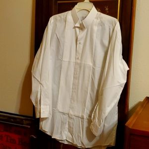 L&M Tuxedo Dress Shirt Size M